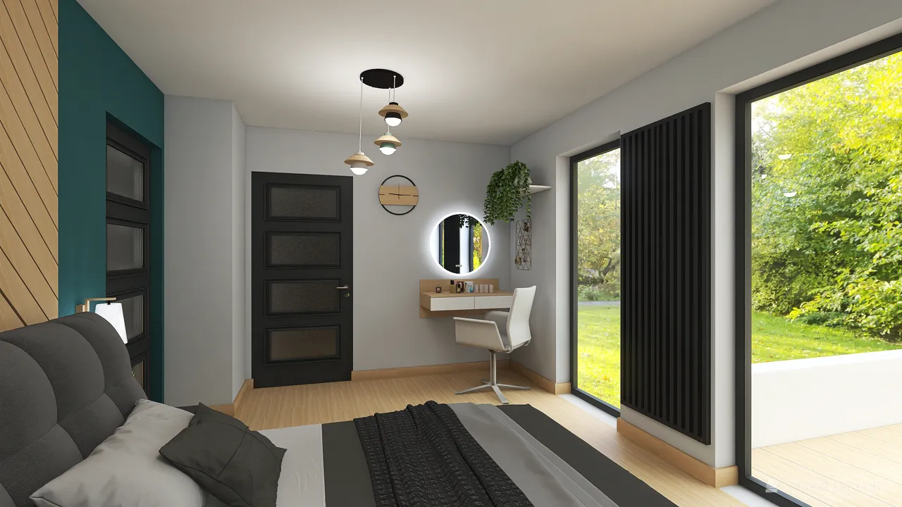 Bedroom 3d design renderings