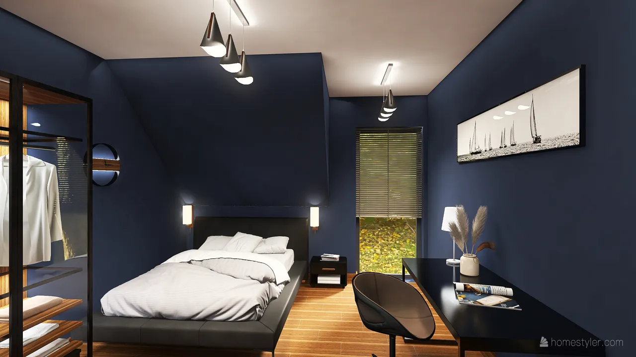 Bedroom 3d design renderings