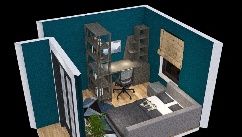 Bedroom Redesign 3d design picture 11.83