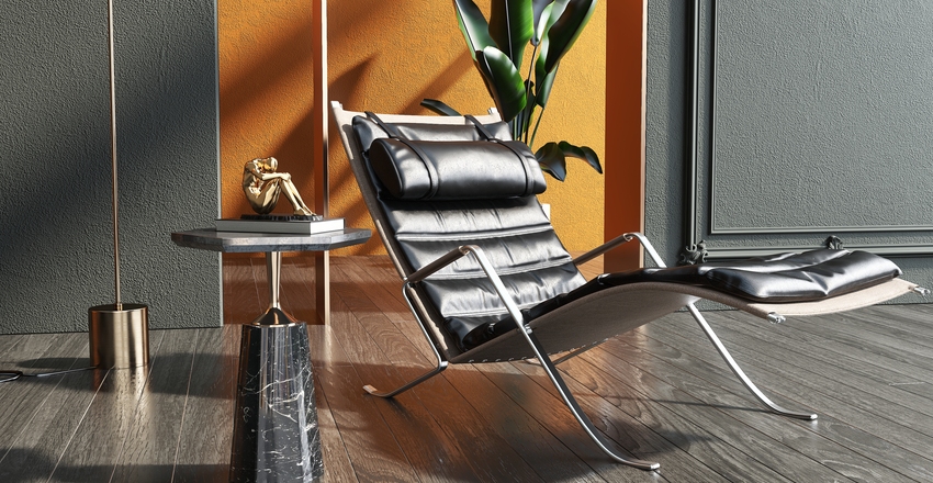 Classic Chair Model Collection Interior Design Render