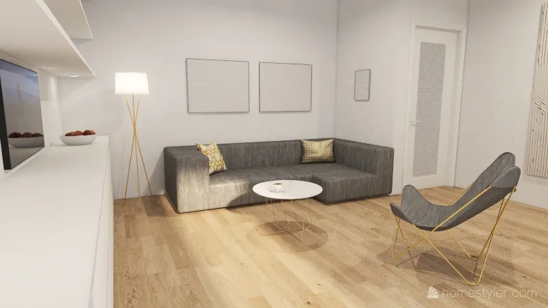 Spanihel Living room B2 3d design renderings