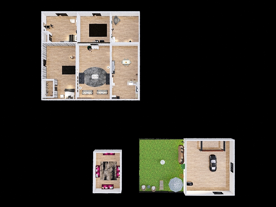 floor plan Marwa 3d design renderings