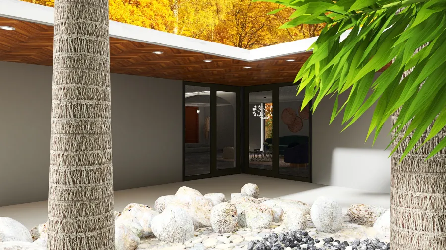 Forest House 3d design renderings