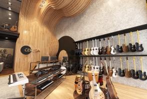 Contemporary StyleOther The Music Store Design Rendering