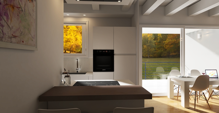 INTERNO - "Residenza Primula" Solbiate A (VA) Interior Design Render