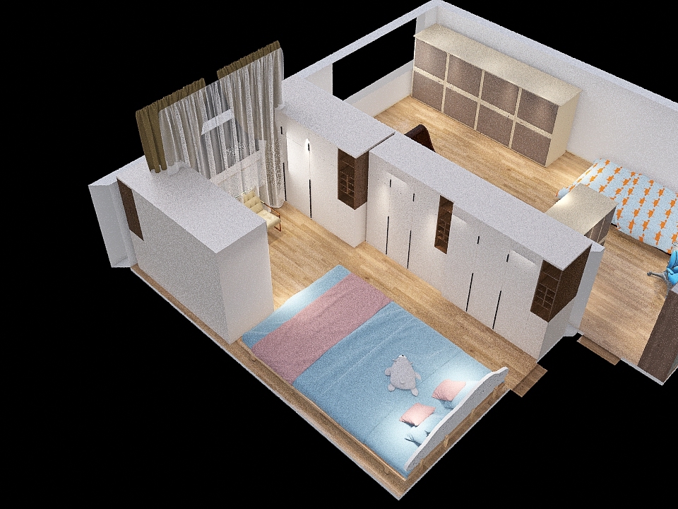 Copy of Copy of ložnice 3d design renderings