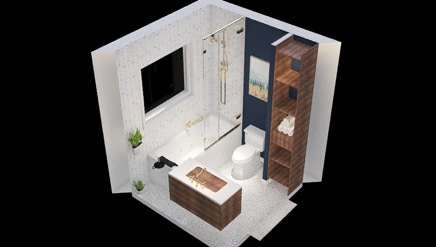 Jo's Bathroom 3d design picture 5.77