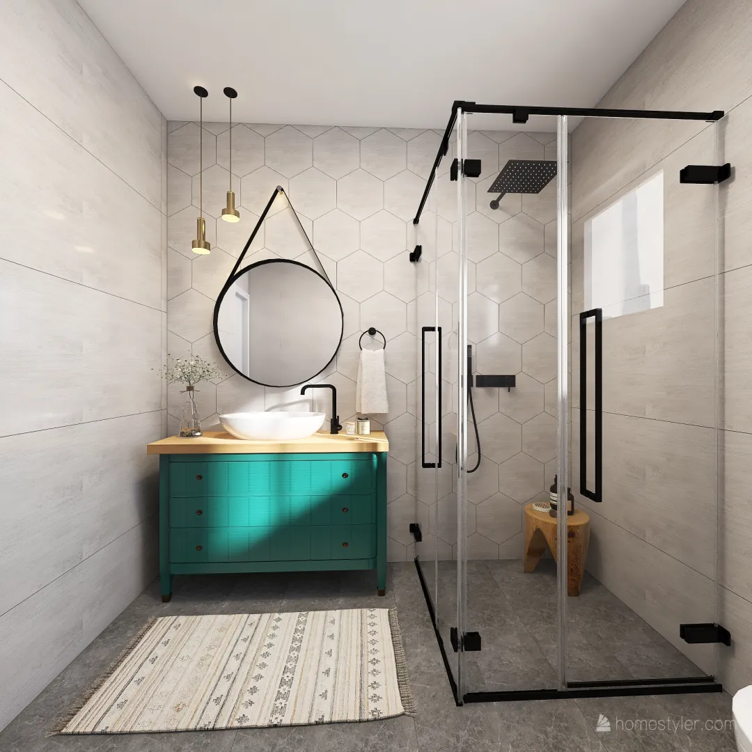 My Bathroom 3d design renderings