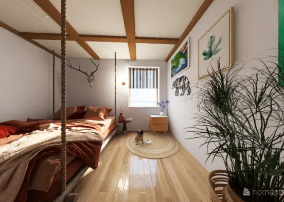 Bedroom- Ruchi Naware 2A Design Rendering