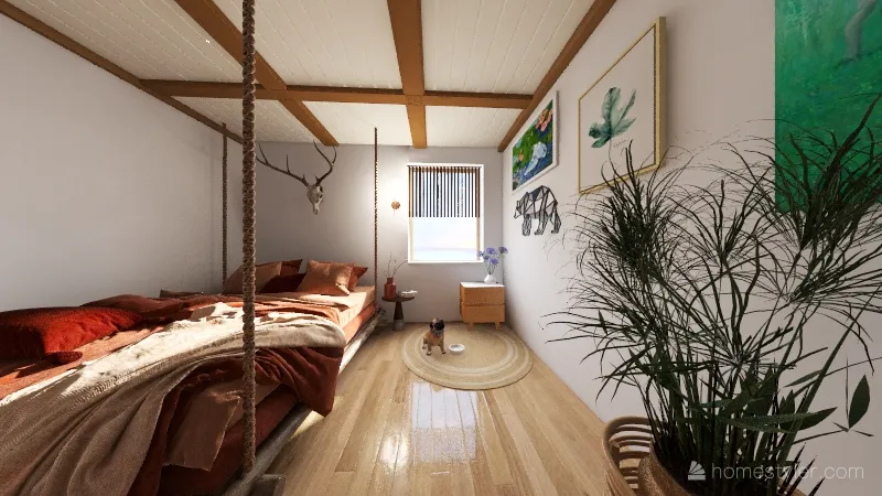Bedroom- Ruchi Naware 2A 3d design renderings