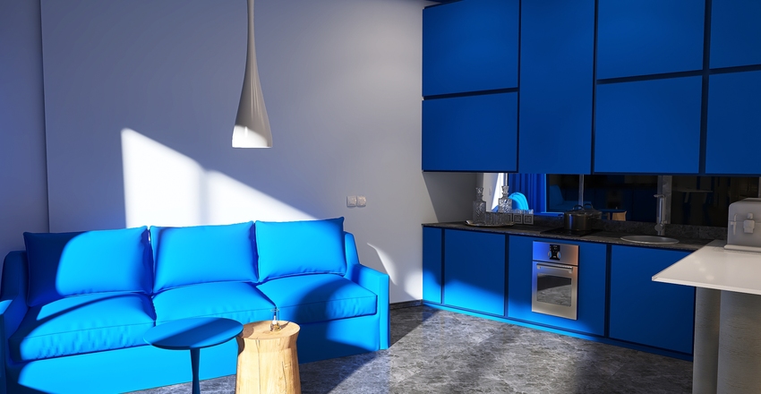 Гжель Interior Design Render