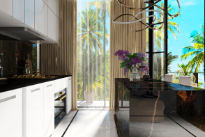 Modern A Tropical Forest Apartment III Design Rendering