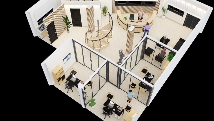Company Offices 3d design picture 102.16