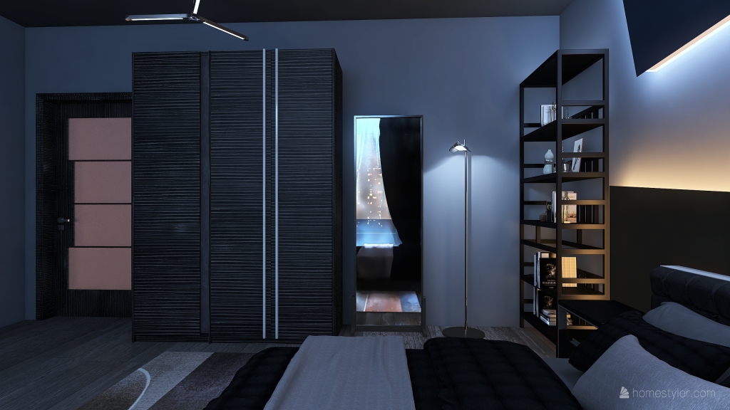 20KA Design Bedroom - Tenesi 3d design renderings