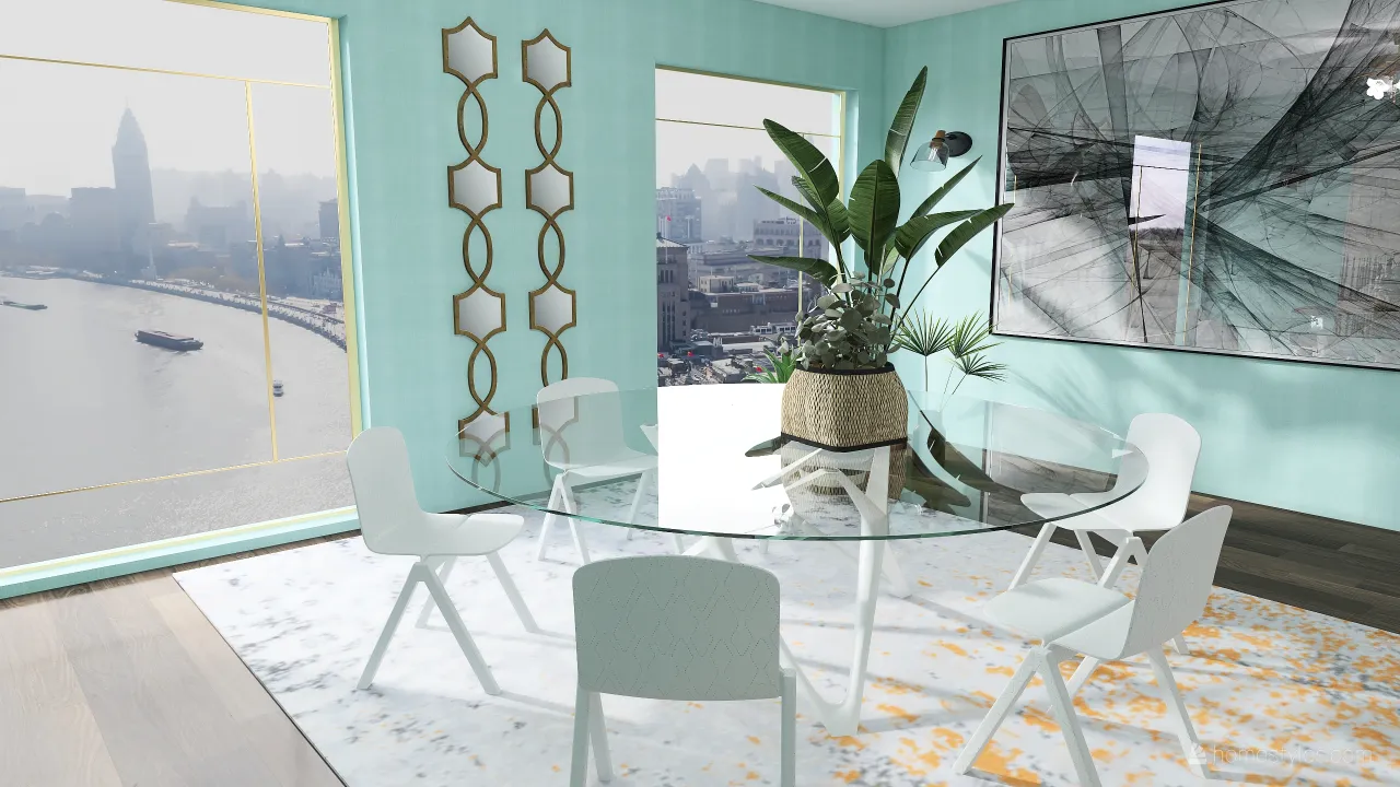 DiningRoom 3d design renderings