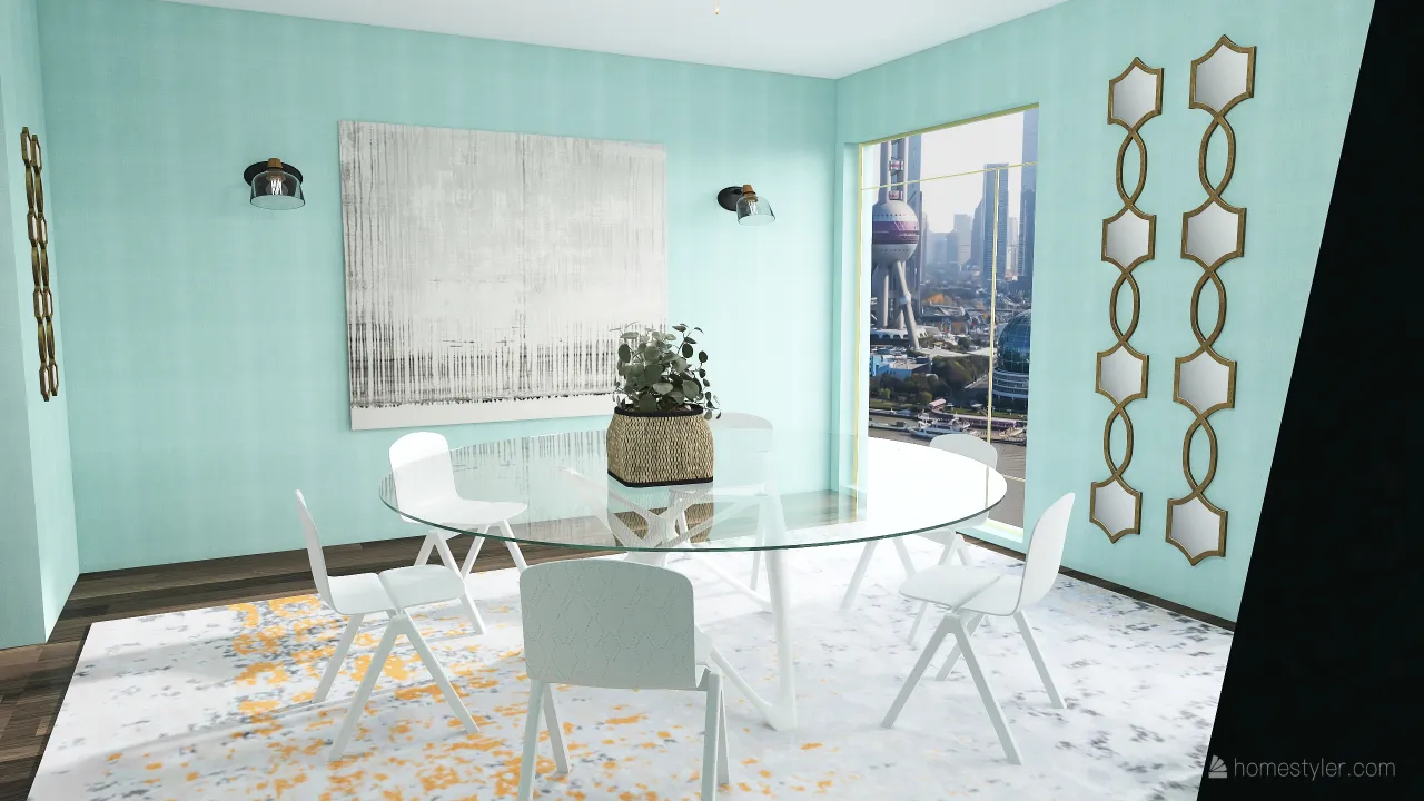 DiningRoom 3d design renderings