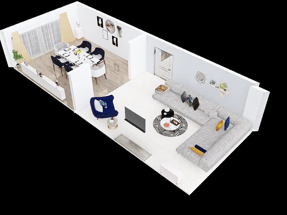 bh11 living room 3d design renderings