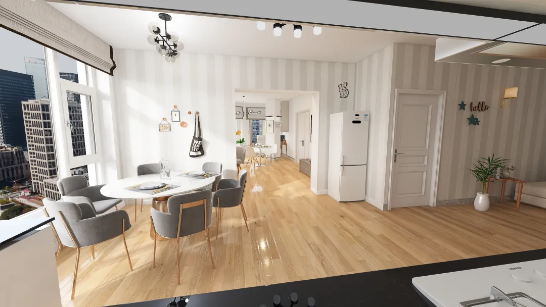 SWEET HOME by Yasha Guzeyev 3d design renderings