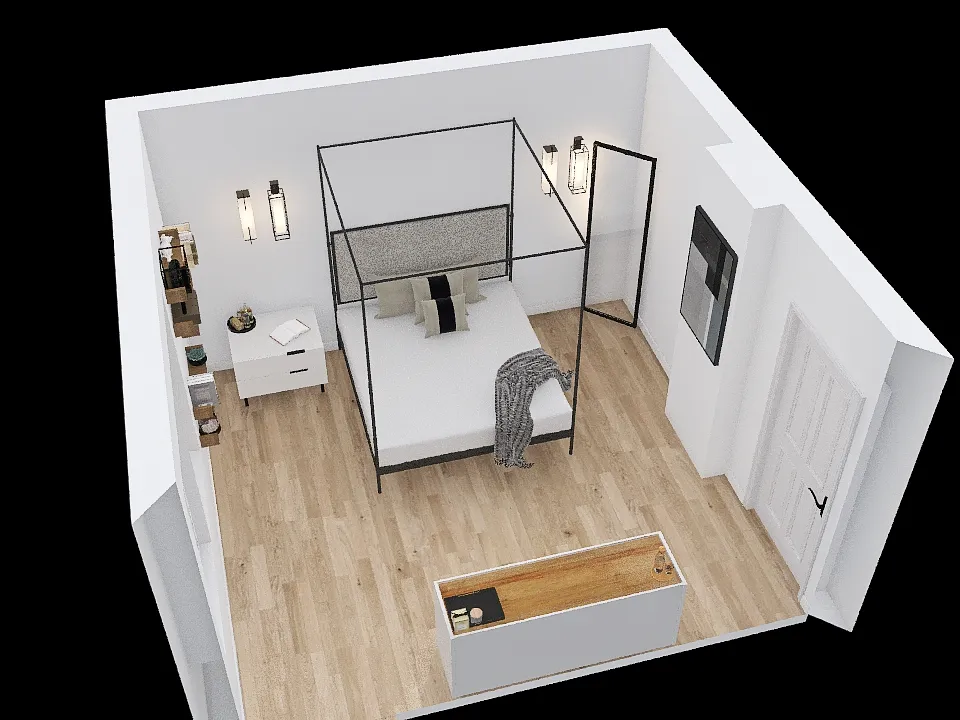 Room Redesign 3d design renderings