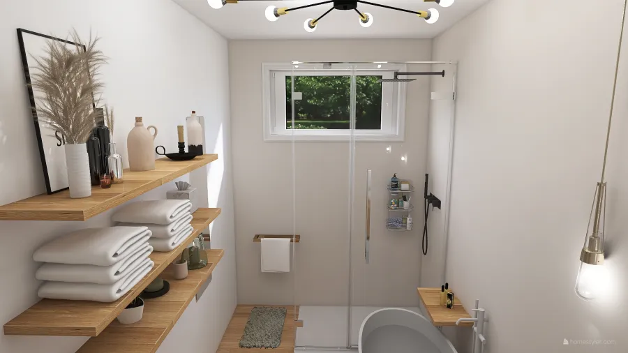Salle de bain - 3d design renderings