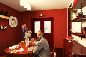 Copy of Dining Room - Final Project Design Rendering