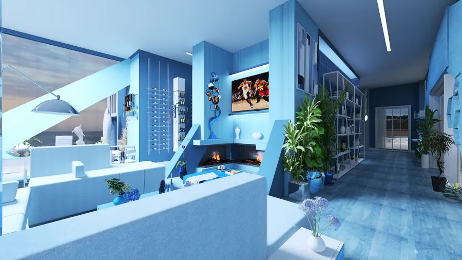 villa al mare 3d design renderings