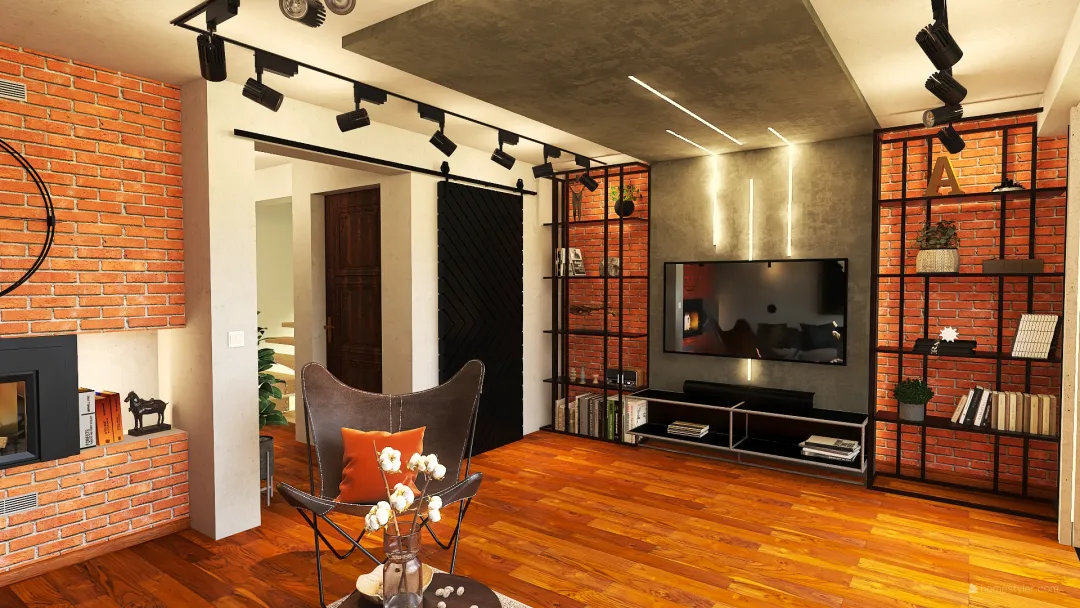 living room update Pietrasik 3d design renderings