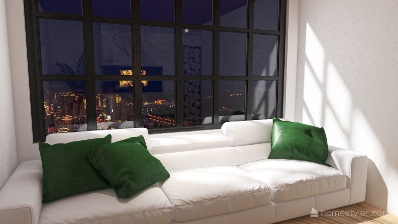 hotel living room 3d design renderings