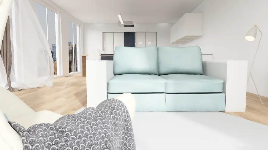 Kitchen, Living Room, And Dining Room Renders 3d design renderings