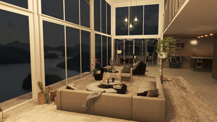 Ocean View 3d design renderings