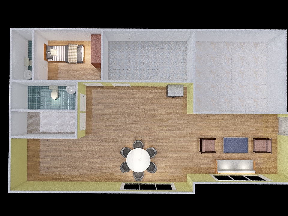 New Ground Floor 3d design renderings