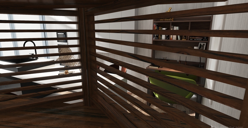Studio Interior Design Render