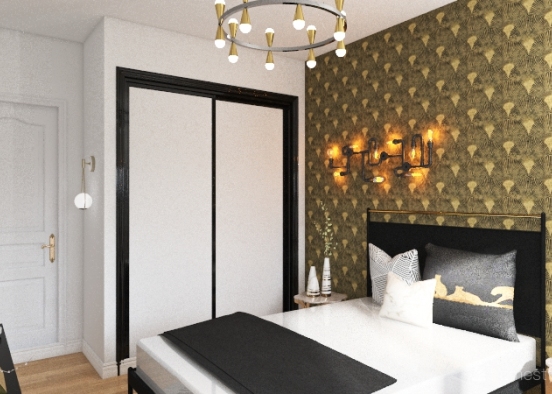 Bedroom Redesign Design Rendering