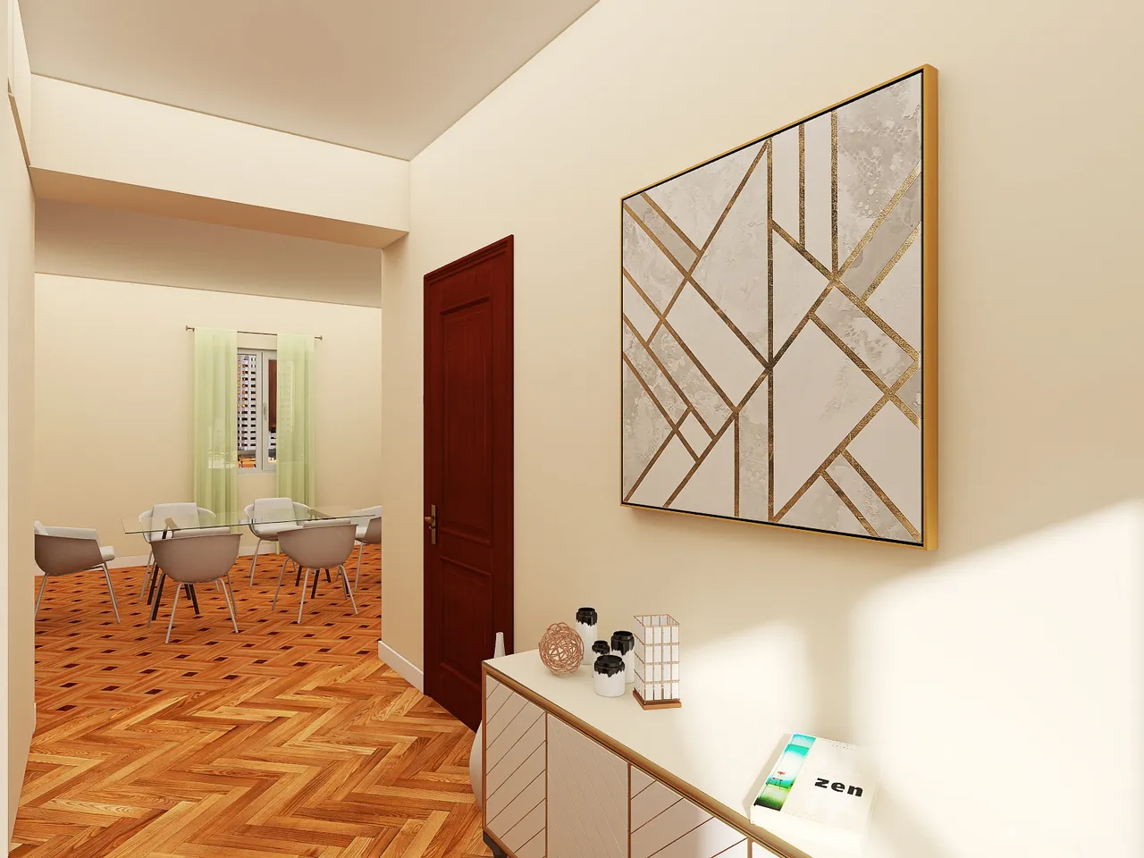 ambrogio ingresso 3d design renderings