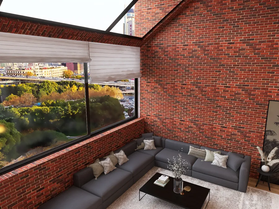 new york loft 3d design renderings