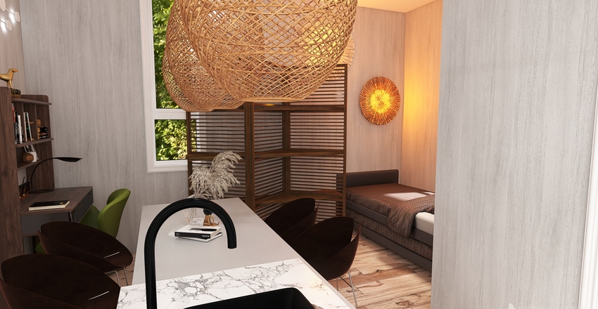 Studio Interior Design Render