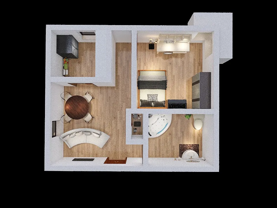 condominium #2 3d design renderings