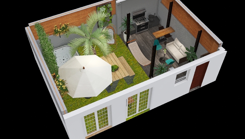 Diseño Backyard 3d design picture 54.15