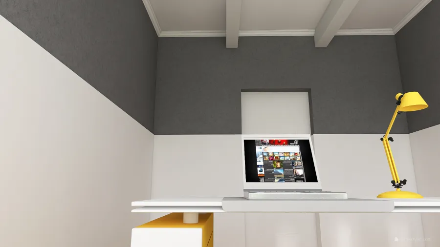 Pantone 2021 Office 3d design renderings