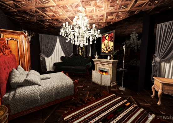 Varya's Room Design Rendering
