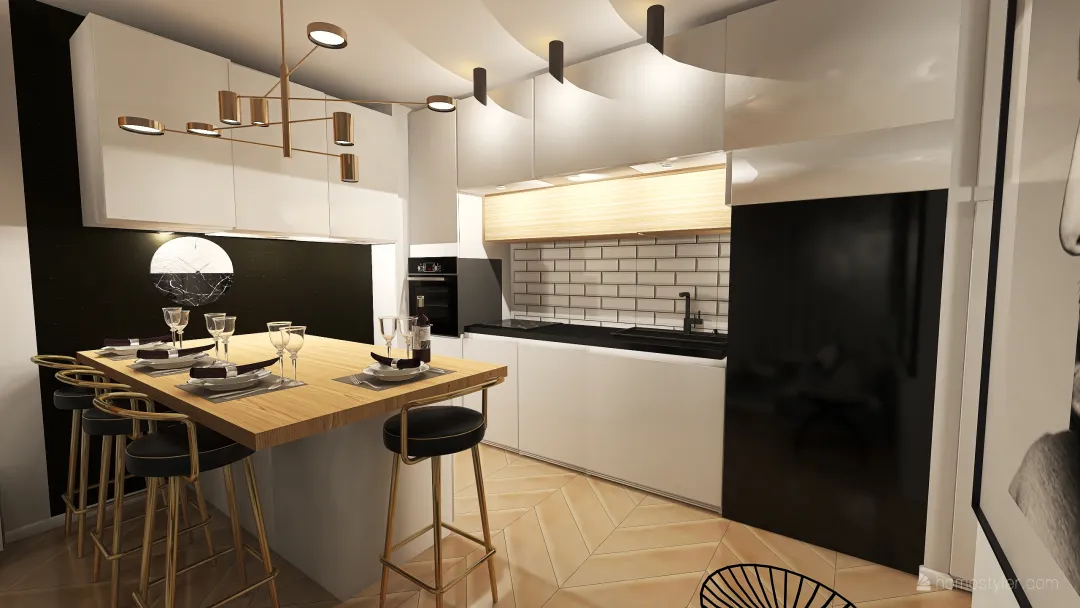salon of inna łazienka mieszkanie jacka ani 3d design renderings