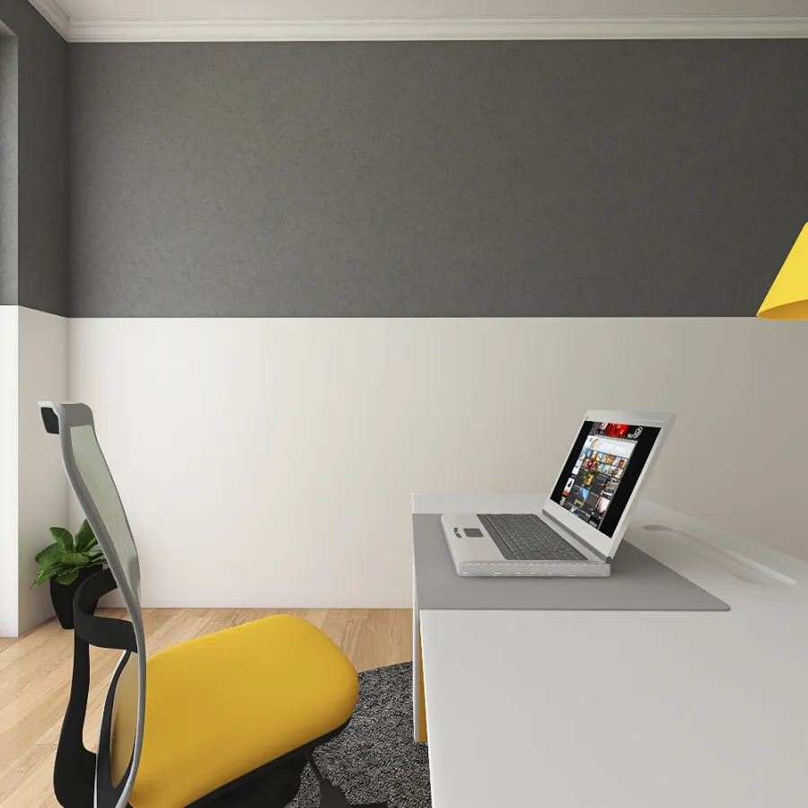 Pantone 2021 Office 3d design renderings