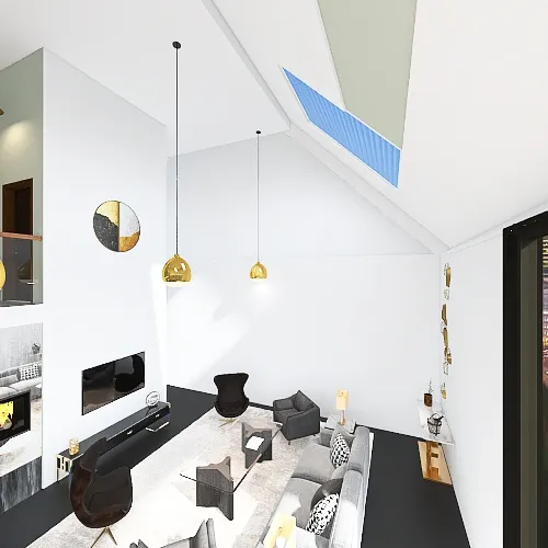 Modern Loft 3d design renderings