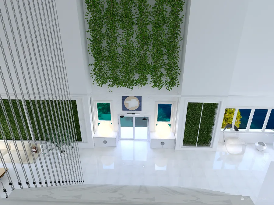 v2_modern sunny house 3d design renderings