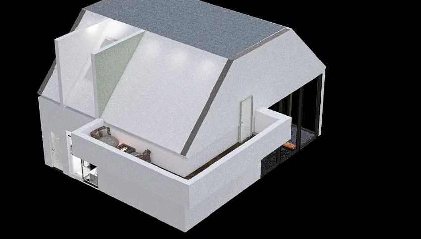 Modern Loft 3d design picture 107.42