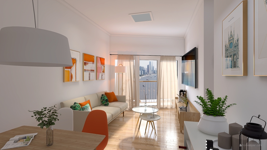 Living Comedor 3d design renderings