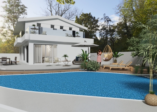 villa Design Rendering