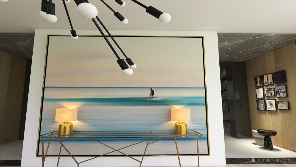 Modern Acrylic Energy 3d design renderings