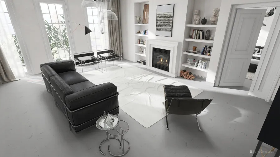 Bauhaus Bauhaus Style Model Collection Black White 3d design renderings