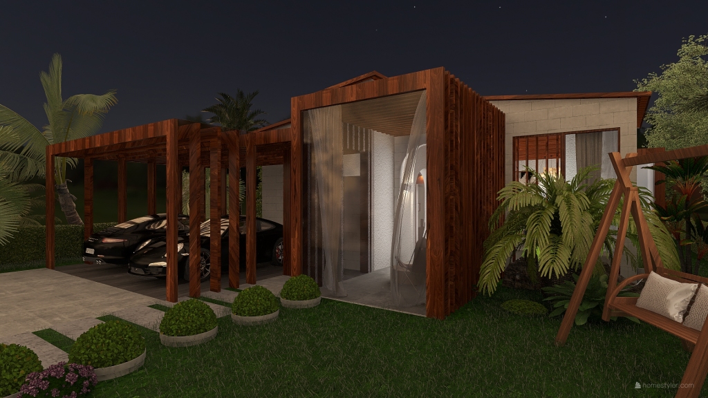 Jardim 3d design renderings